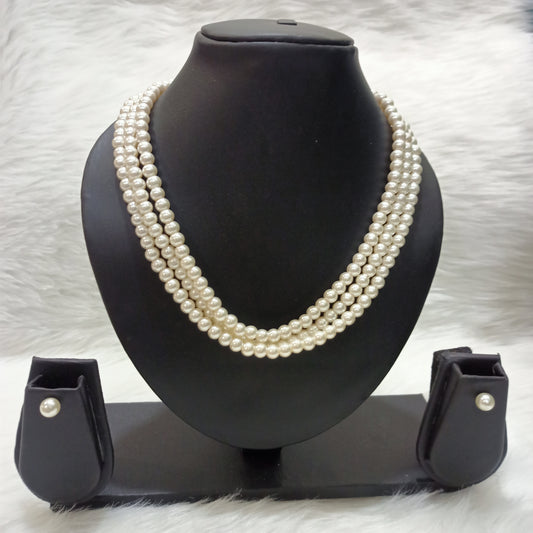 White Pearl Necklace sets