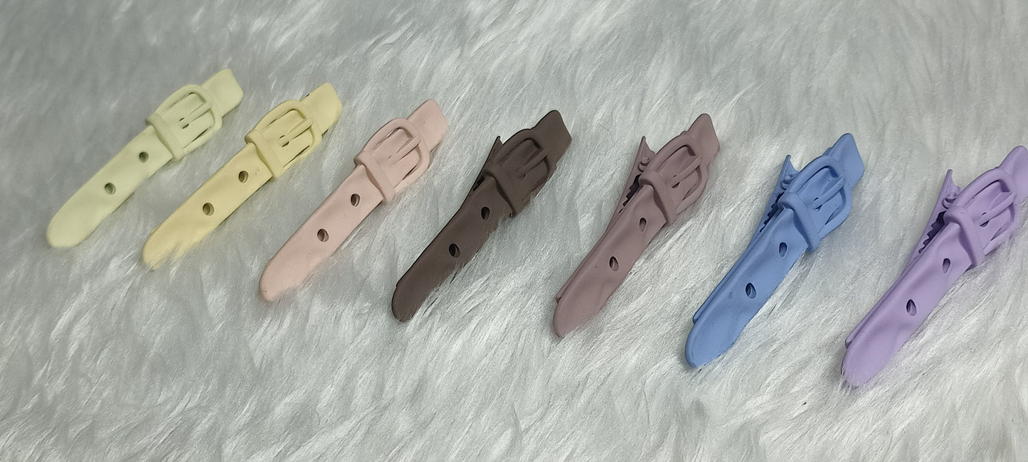 Belt design hair clip