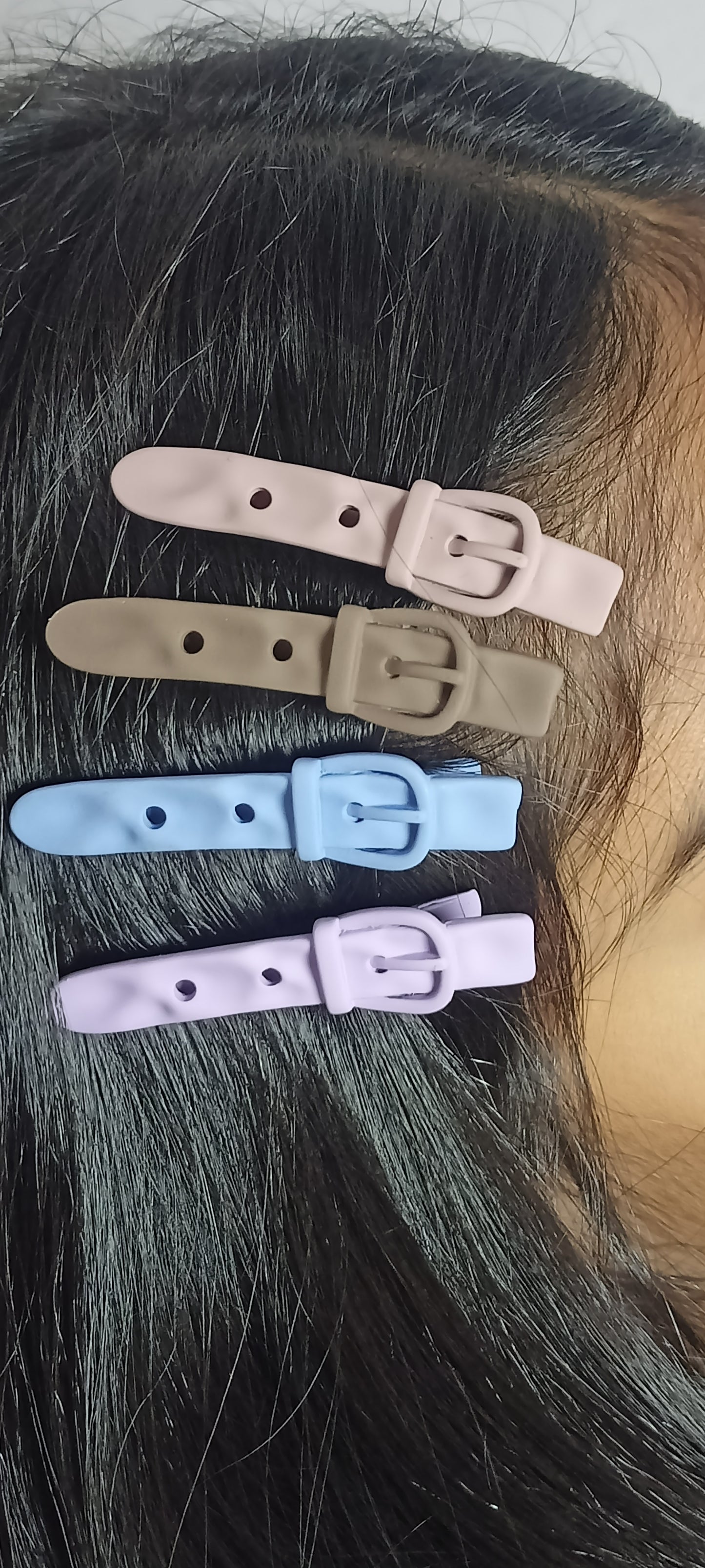 Belt design hair clip