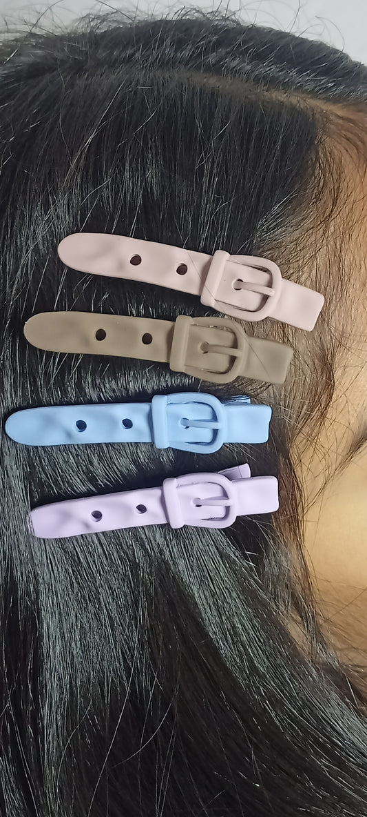 Belt design hair clip