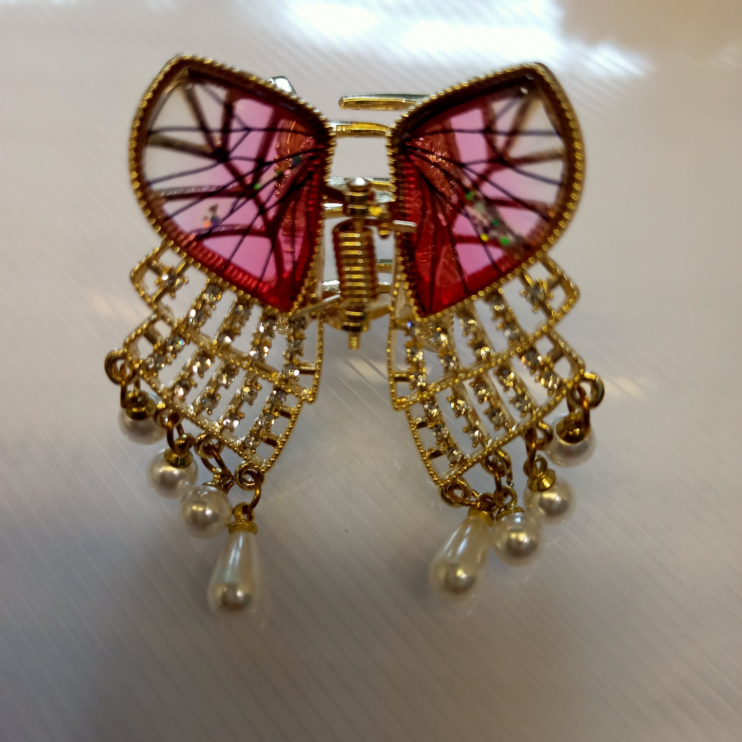 Korean tassled hair clip