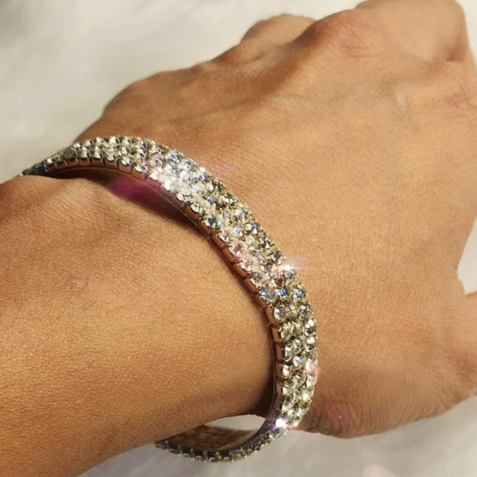 Sparkling diva bracelet