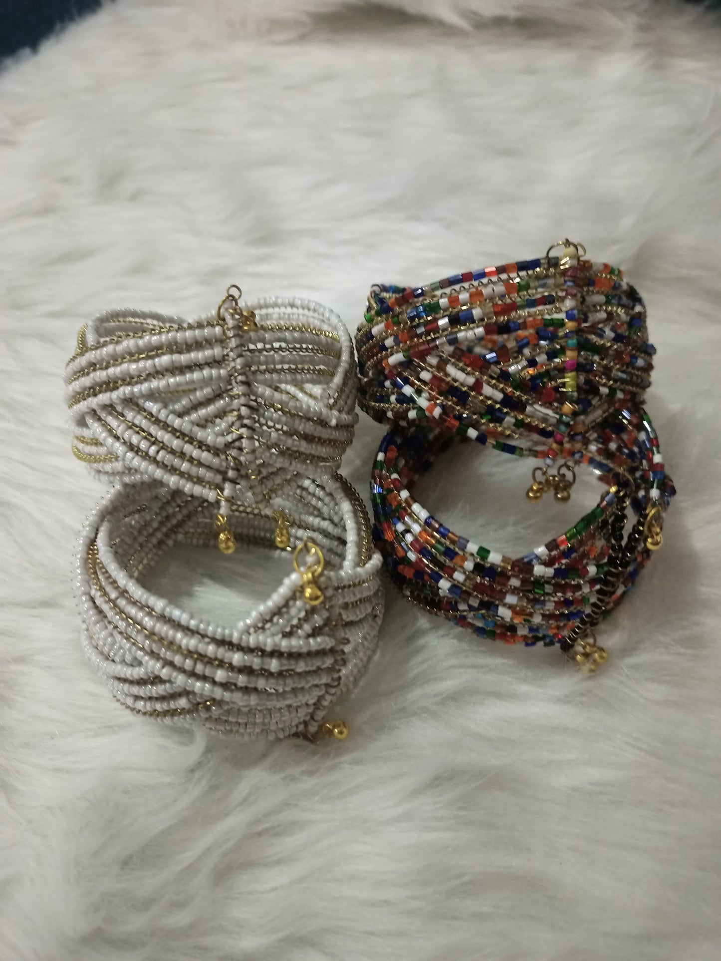 1 White Bracelet