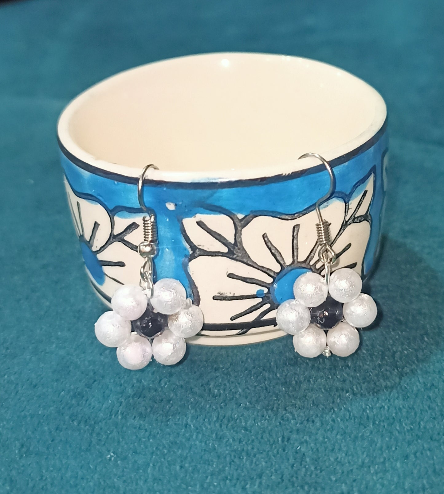 Dainty floral earrings