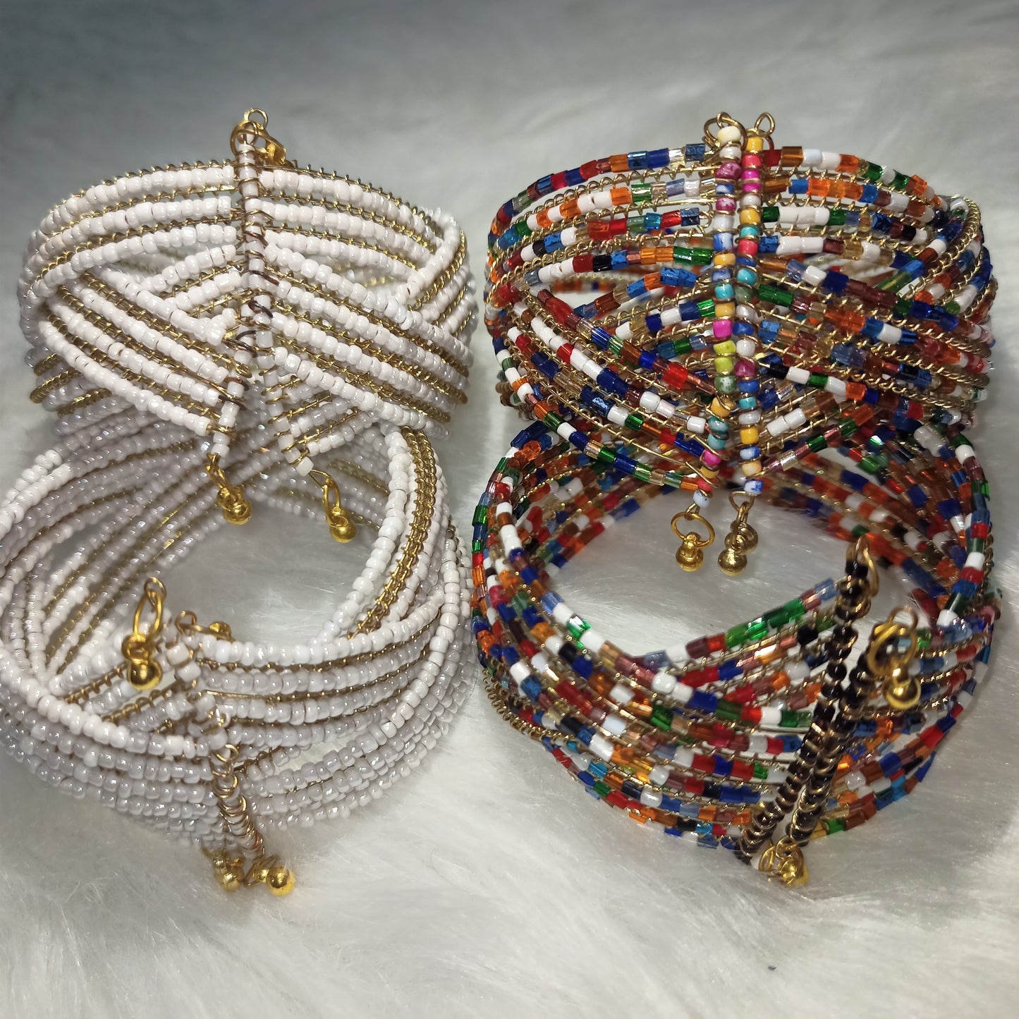 1 White Bracelet