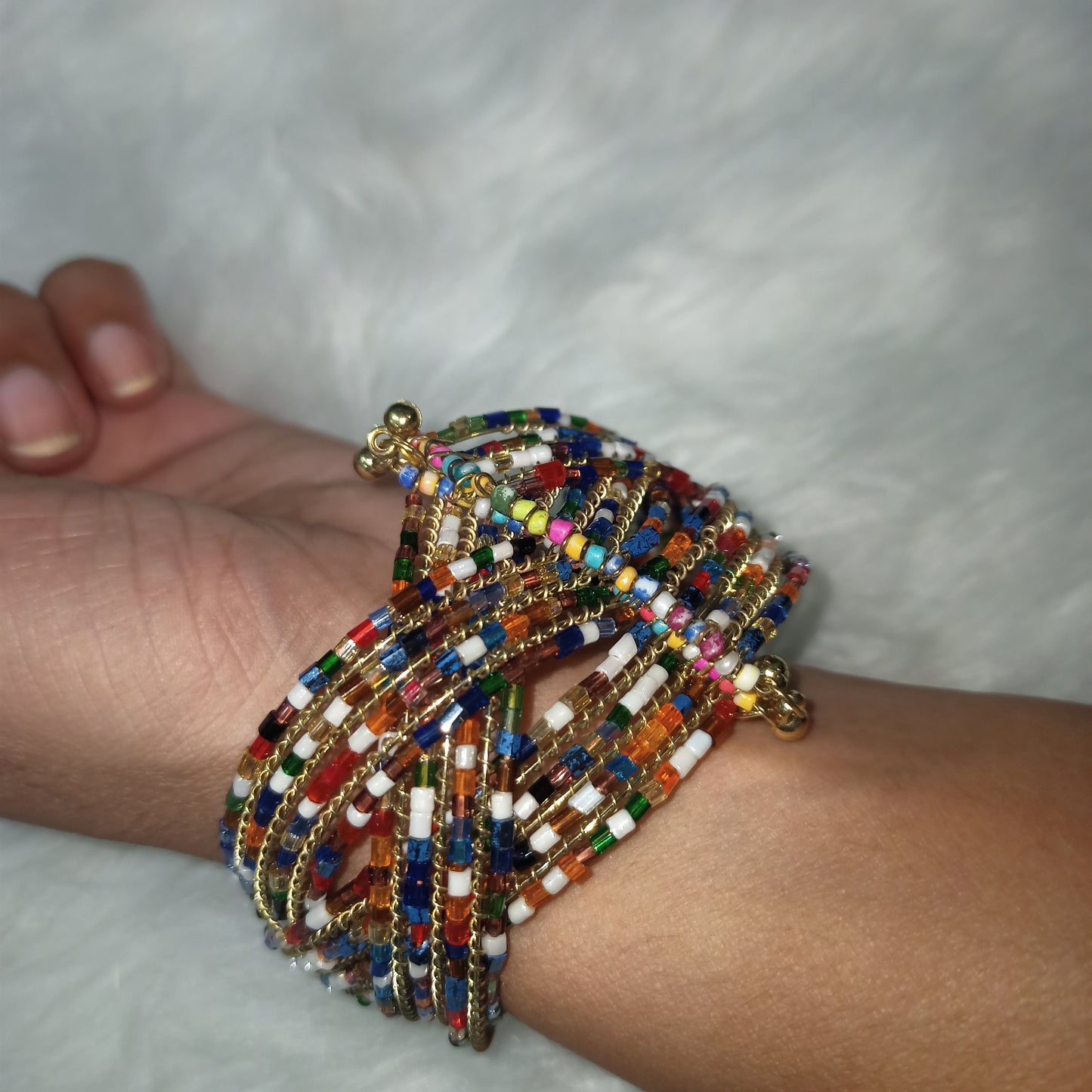 1 White Bracelet