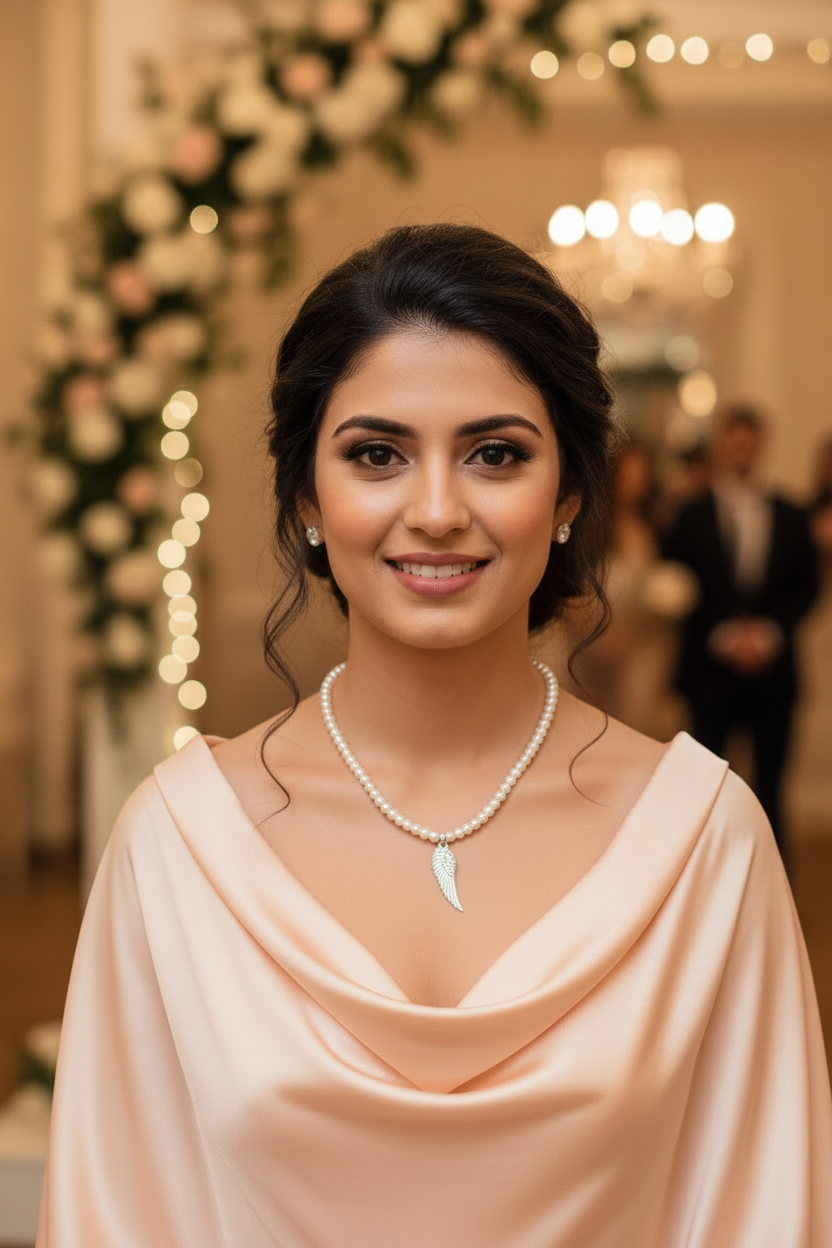 White Pearl Necklace sets