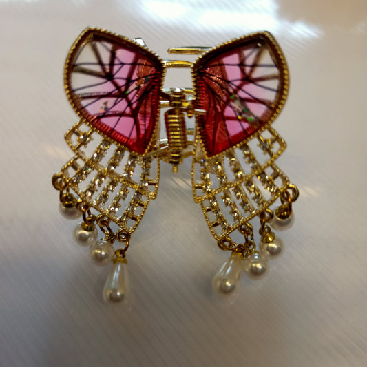 Korean tassled hair clip